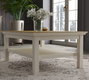Hanah Home Mesa de café FRN-21024 en Crema, Roble y Gris